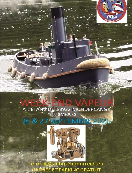 affiche VAPEUR MONDERCANGE 2026